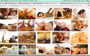 Massage Image Search